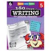 Shell Education 180 Days of Writing Book, Grade 5 51528